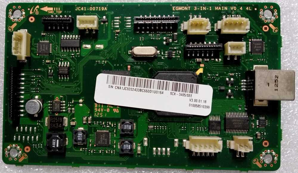 JC41-00719A - Main scheda logica Samsung SCX3405 TV Modules