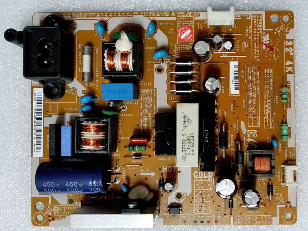 BN44-00492A - Voeding Samsung UE32EH4000WXZT - TV Modules