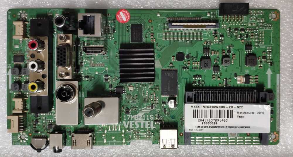 17MB211S - Main Panasonic TX-32GS350E - Pannello VES315WNDS-2D-N22 TV Modules