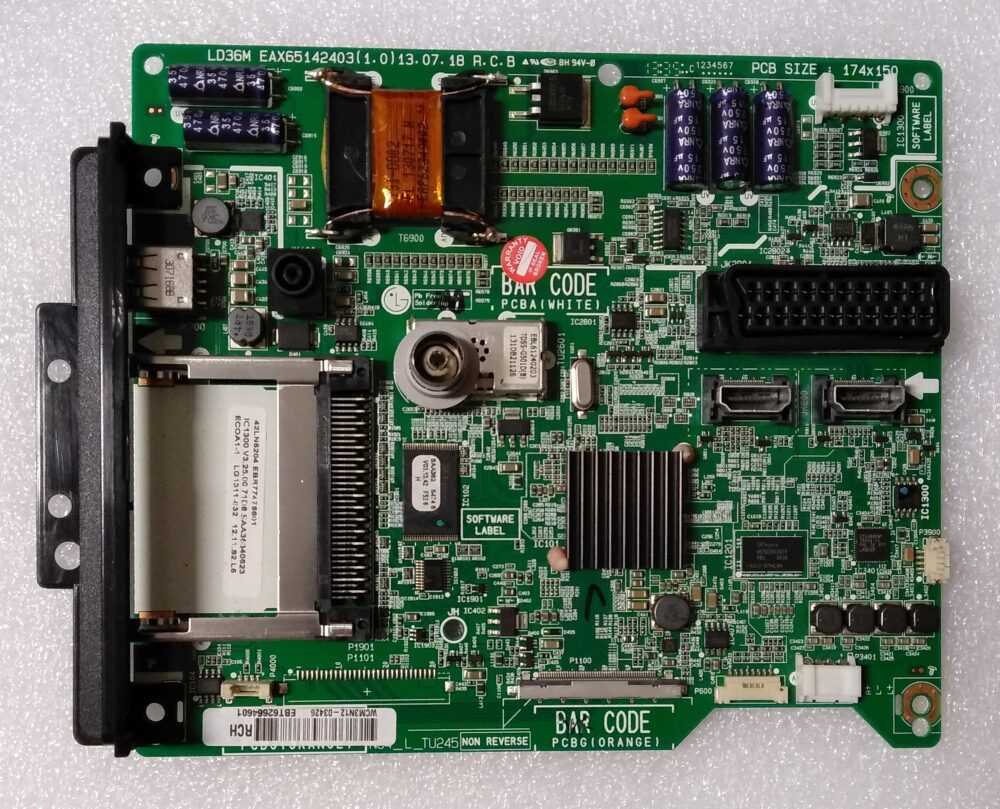 EBT62664601 - EAX65142403 (1.0 ) - Main LG 42LN5200-ZA.BPIYLJG - Pannello LC420DUE(SFXR5) TV Modules