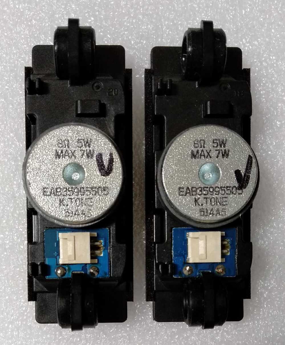 Assy speaker 8 ohm 5W - LG 24MT47D-PZS.AEUQLUP - Pannello V236BJ1-LE2 Rev C1 B TV Modules