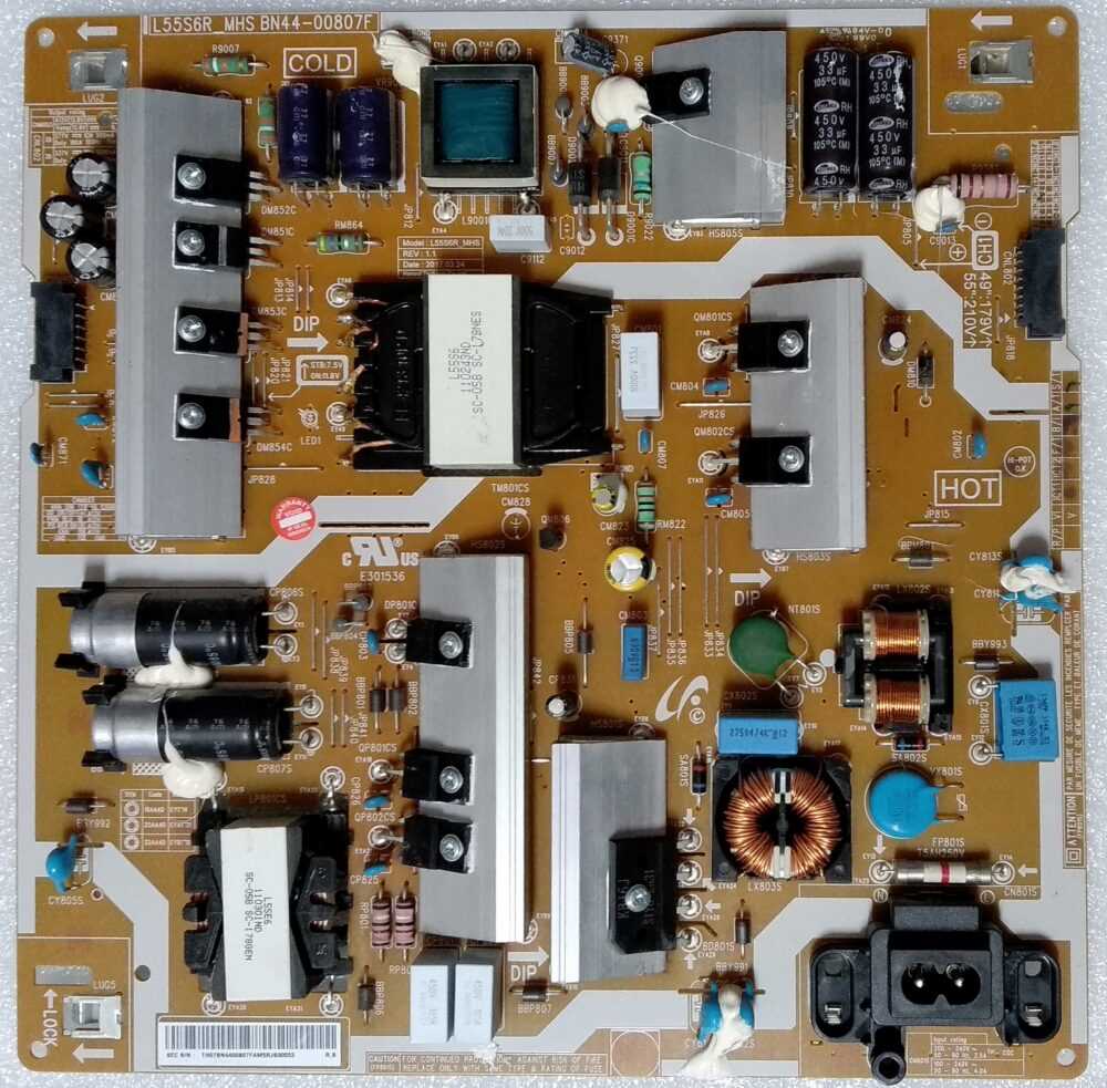BN44-00807F - Modulo power Samsung UE49MU6120KXZT TV Modules