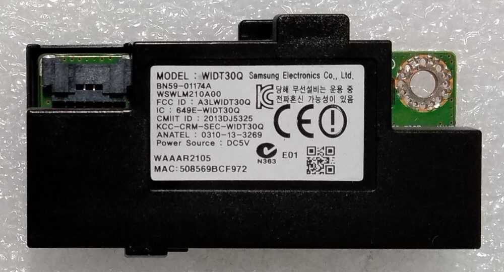 BN59-01174A - WIDT30Q - Módulo WI-FI Samsung UE48H6200AYXZT - Módulos de TV