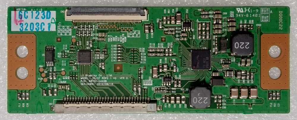 6870C-0442B - Telefunken TE32182B301C10 Módulo UD-LED T-Con - Módulos TV