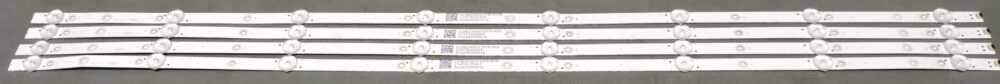 LB43104 V0_02 - Kit di 4 barre led Philips 43PUS6162-12 TV Modules
