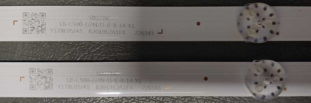 PTV50G71SBLSG LB-C500-G7N-U-R-8-14-X1 - Barre led per TV OK ODL50672U-TAB TV Modules