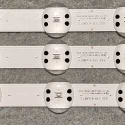AGM76872401 - SSC-Y19-43UM73 - Kit 3 barre led TV LG 43UN73006LC - Pannello HC430DQG-ABXL1-A144