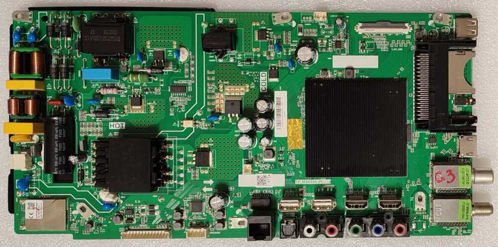 TP.MS6886.PC710 - Main Sharp 4T-C43BL2EF2AB - Pannello V430DJ1-Q01 TV Modules