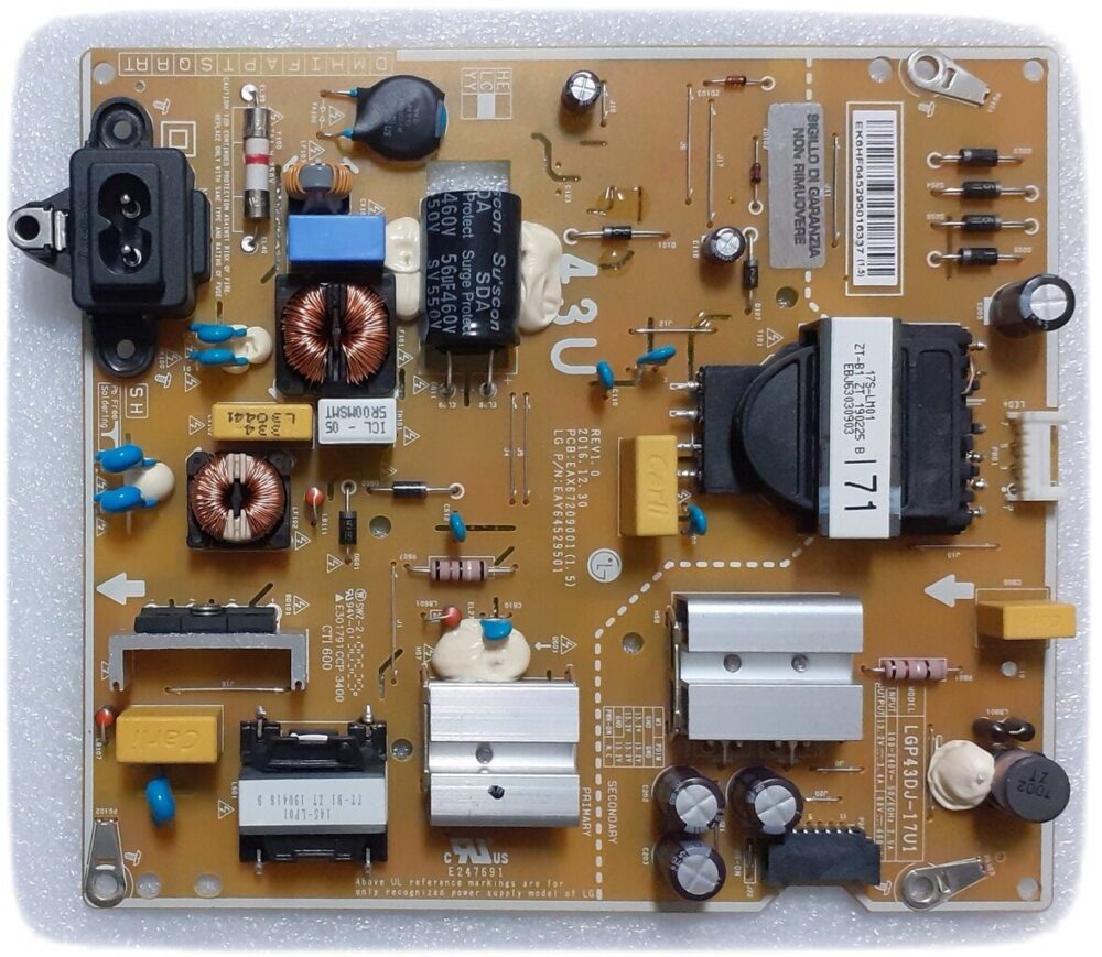 EAX67209001 (1.5) - Modulo power LG 43UM7100PLB.BEUGLJP TV Modules