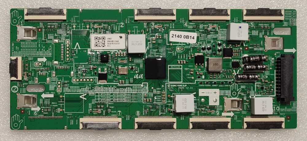 BN44-01134A - Modulo T-Con TV Samsung QE55QN90AATXZT - Pannello CY-TA055FLEV1H - Vers 07QAQ90QAQN90D-Q55AD1 TV Modules
