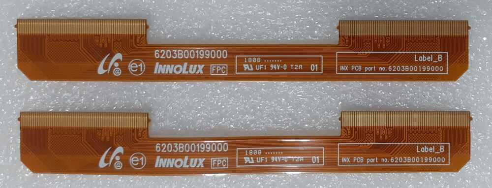 6203B00199000 - Paire de platines pour écran LCD Samsung QE75Q7FNATXZT - Panneau CY-QN075FLNV3H (Version 04-QNQ7E)