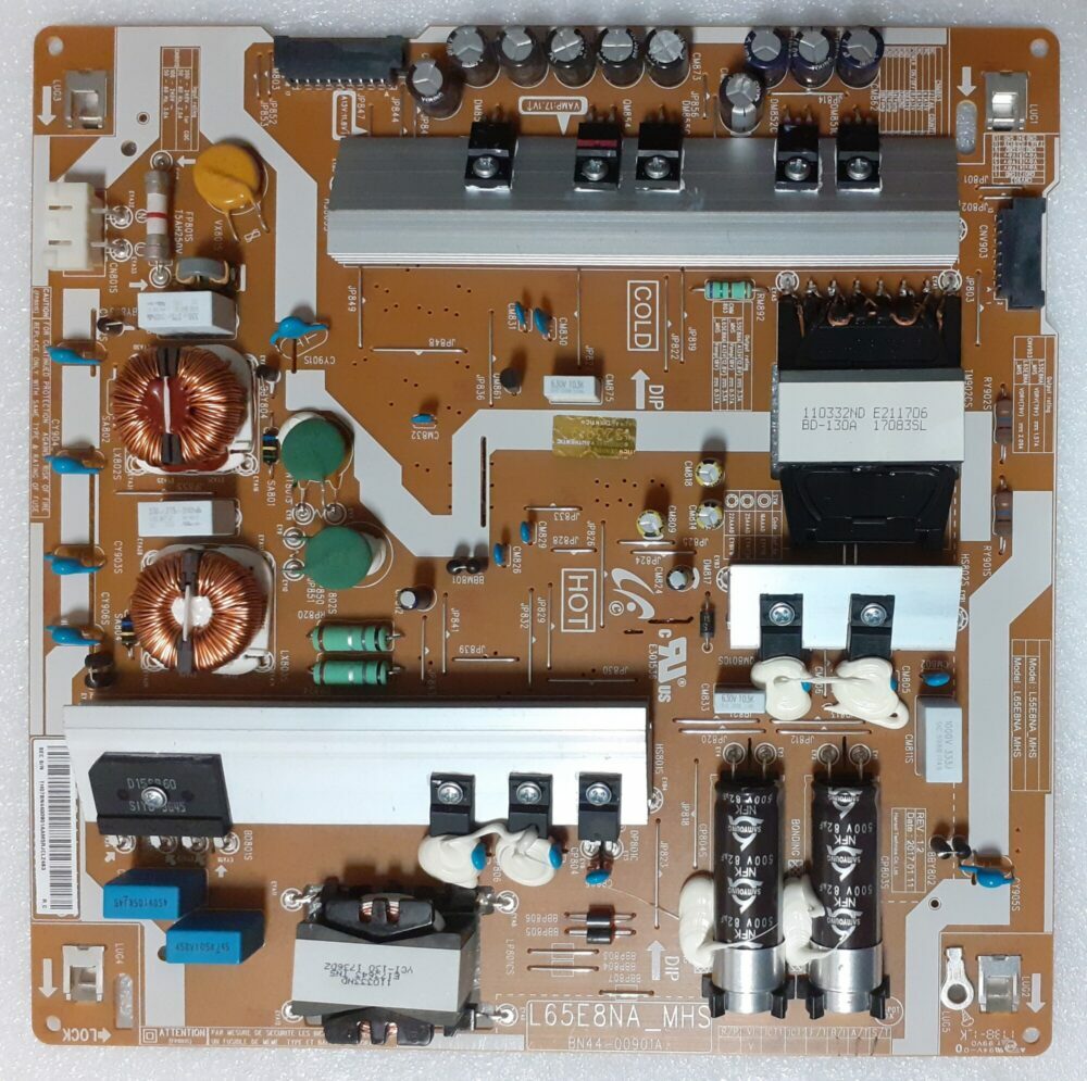 BN44-00901A - Modulo power Samsung QE65Q7FAMT - Pannello CY-QM065FLLV2H - Version No 01 TV Modules
