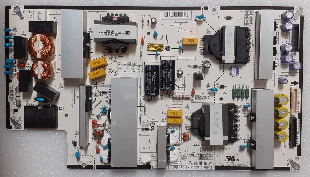 EAX68999602(1.1) - EAY65768822 - Módulo de alimentación LG OLED65A16LA.DPIQLJP - Panel AC650AQY APA1_MA Módulos TV