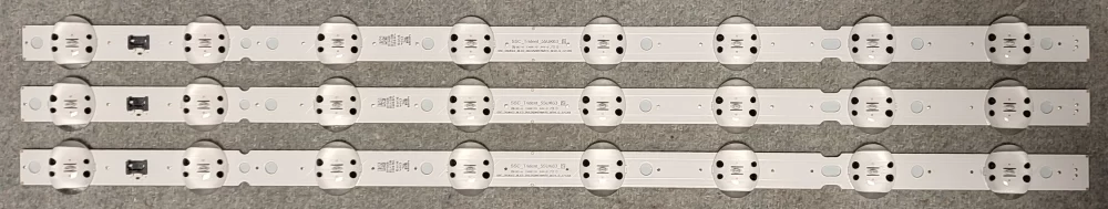 AGF30214601 - SSC Trident 55UK63 - Kit 3 Barres LED originales LG 55UM7100PLB.BEUGLJP - Panel HC550DGG-ABUL5-A14X Modules TV