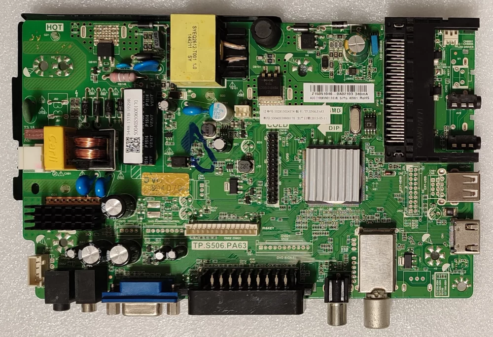 TP.S506-PA63 - Akai AKTV242 Main Module - HK236WLEDM-BHC6H TV Modules Panel