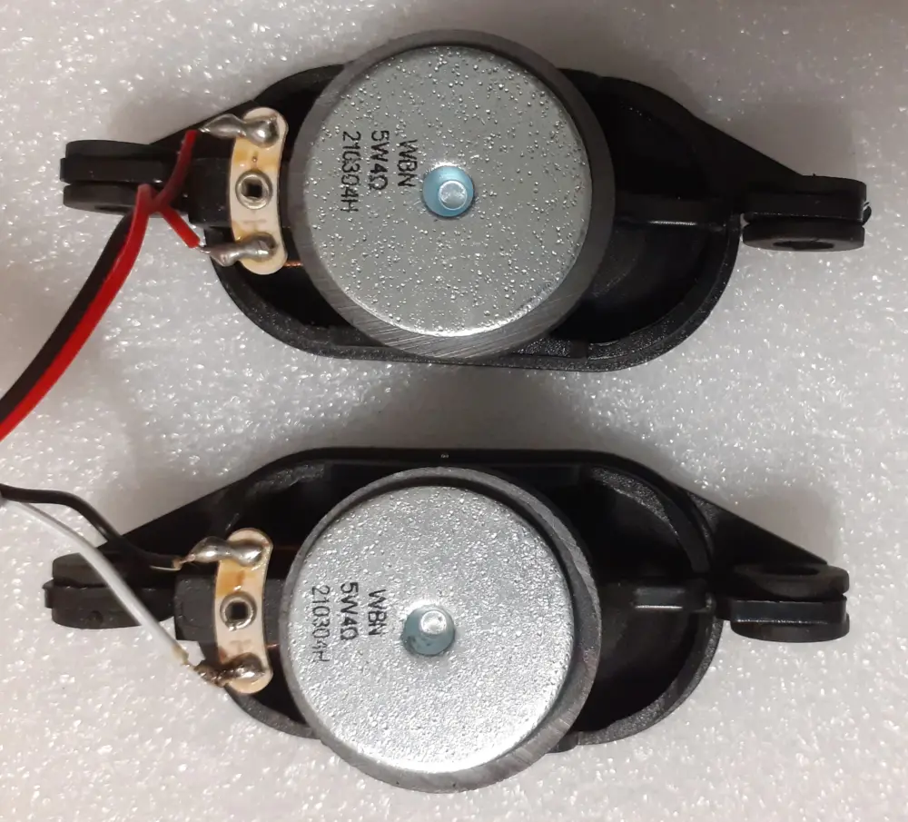 Paire d'enceintes TV Modules
