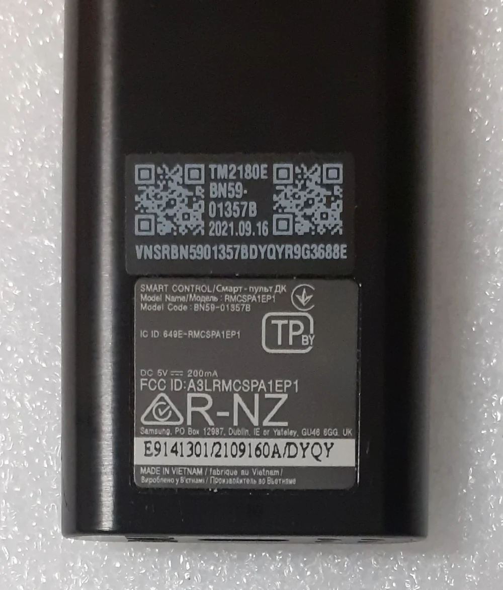 BN59-01357B - Telecomando USB TV Modules