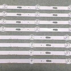 BN96-50315A - BN96-50316A - LM41-00871A - LM4100872A - Kit 8 barras LED originales Samsung UE55TU7170UXZT