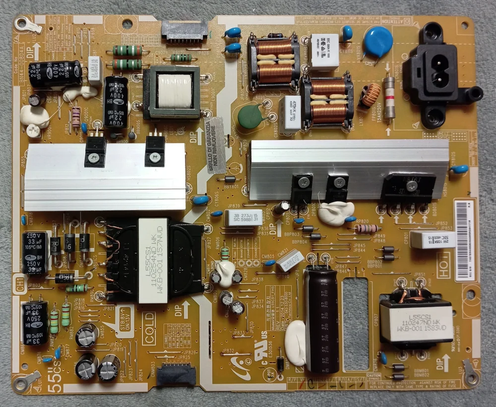 BN44-00804A - Módulo de alimentación para TV Samsung UE55J6300AKXZT