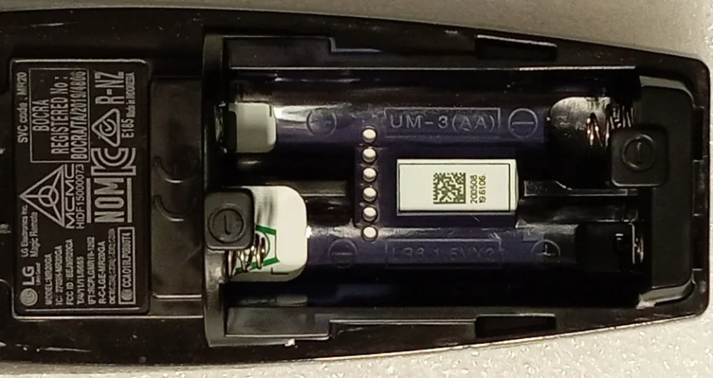 AKB75855501 - MR20GA - Originele afstandsbediening LG TV Modules
