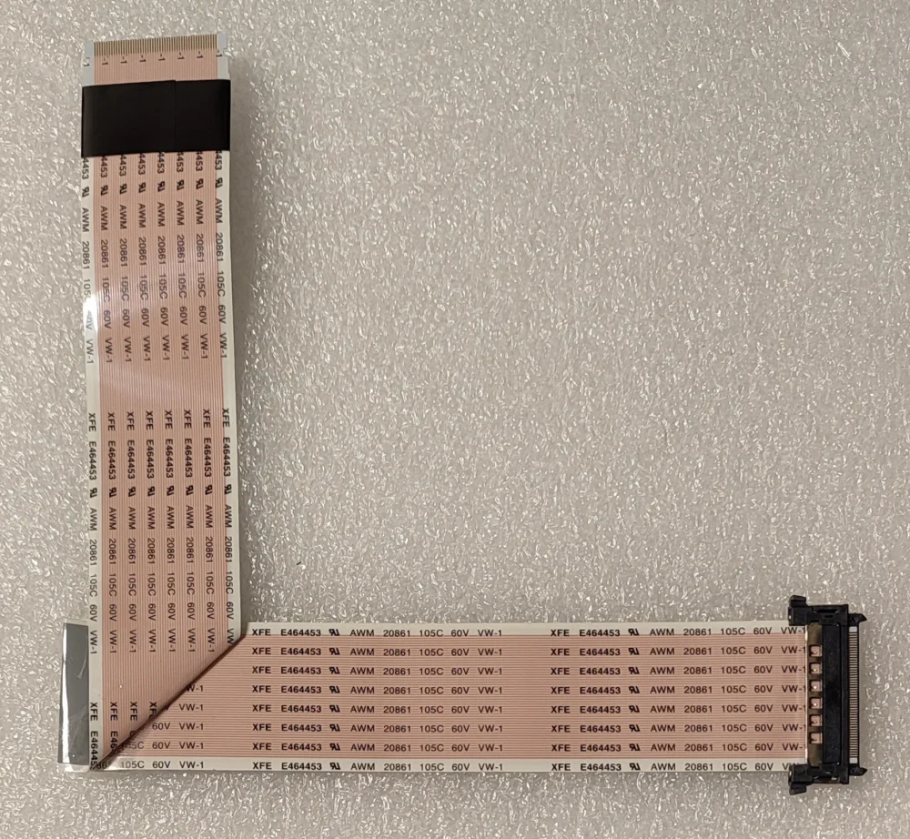 23612989 - 30104139 - Cavo flat LVDS Toshiba 50U2063DG - Pannello VES500QNDP-N2-N48 TV Modules