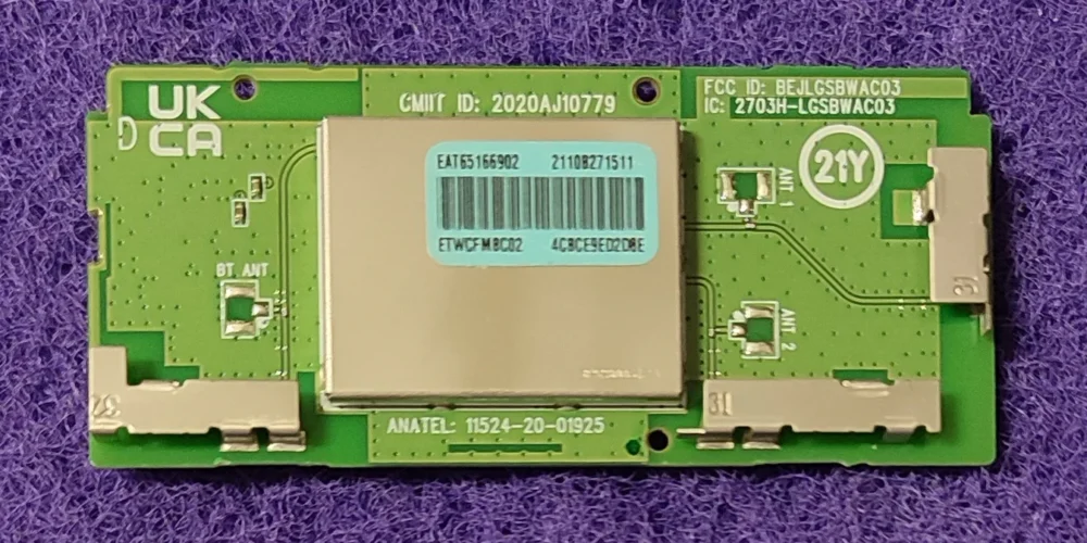 EAT65166902 - LG 55NANO776PA.BPIYLJP Módulo WI-FI - Módulos de TV