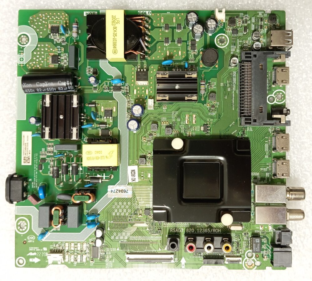 HT317412 - RSAG7820.12365-ROH - Modulo main Hisense 55A6CG - Pannello HD550Y1U72-T0L2-S2-gm- TV Modules